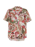 ARCHIVIO '67 Floral-Print Cotton Shirt — Cream