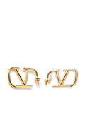 Valentino Garavani VLogo Signature Gold-Tone Earrings — Gold