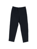 Emporio Armani Seersucker Textured Trousers — Navy