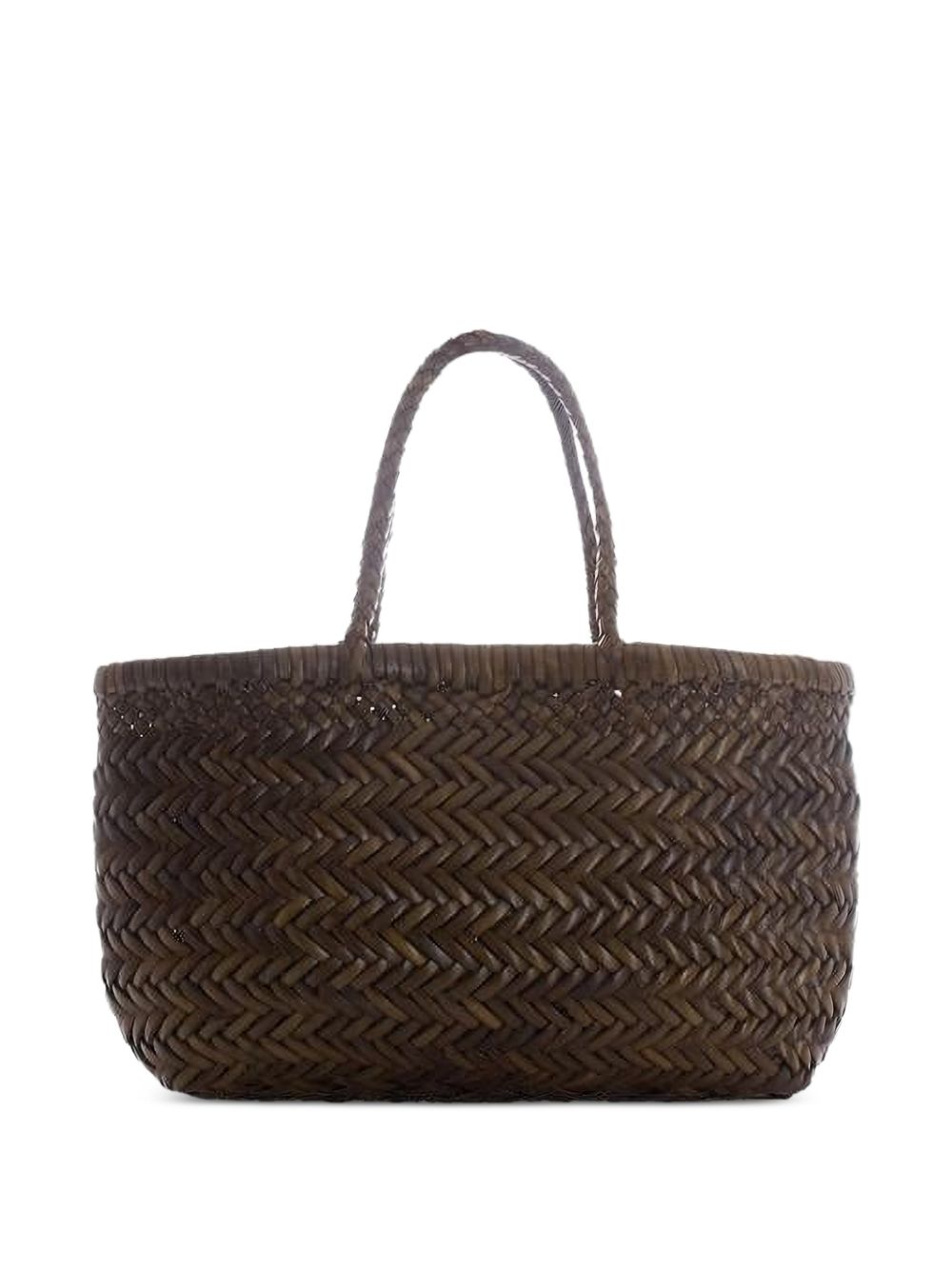 Dragon Diffusion Woven Tote Bag — Khaki