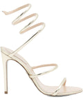 René Caovilla Cleo Heels — Cream