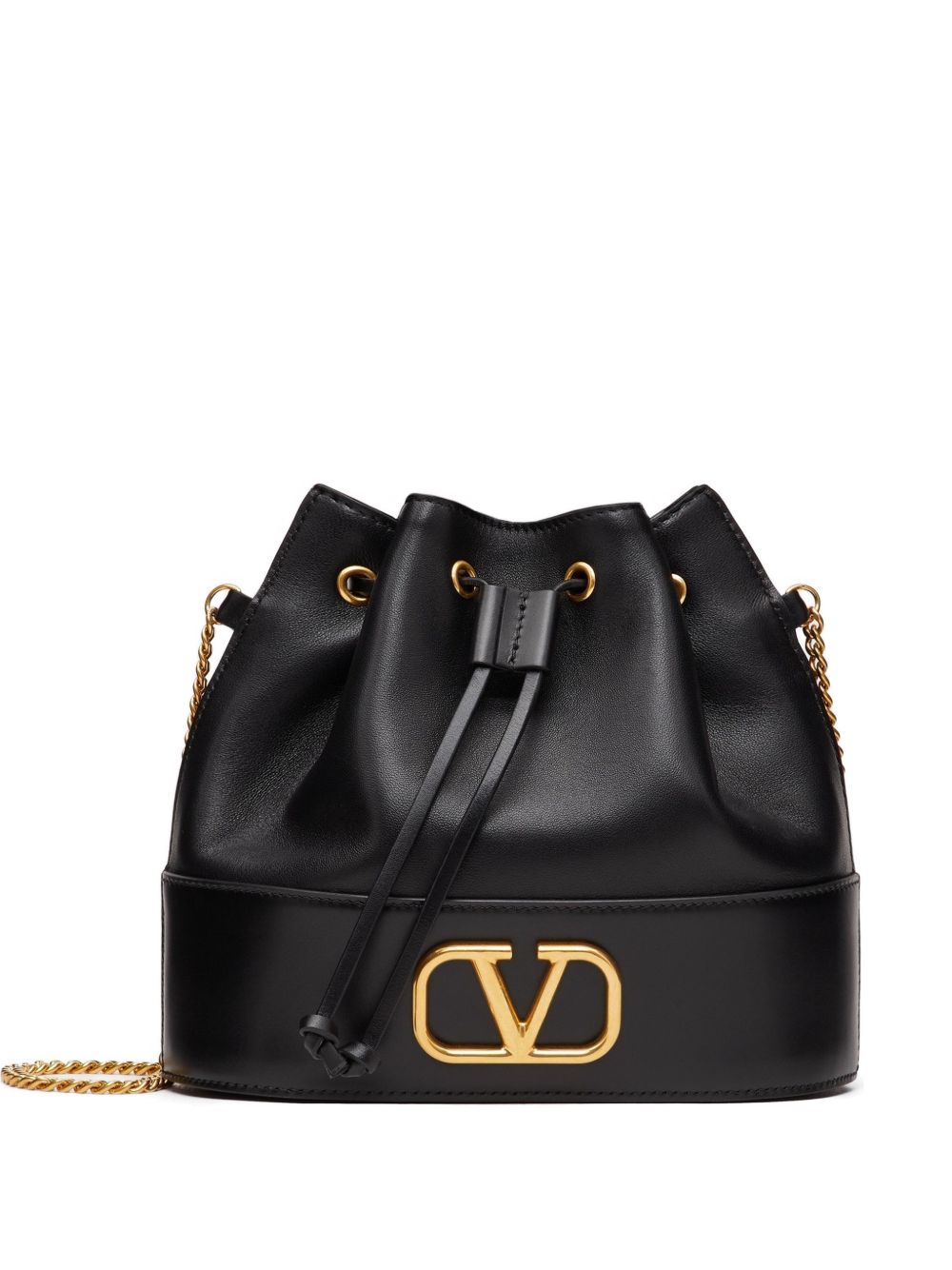 Valentino Garavani Bucket Bag — Black