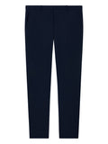Giorgio Armani Virgin Wool Trousers — Navy