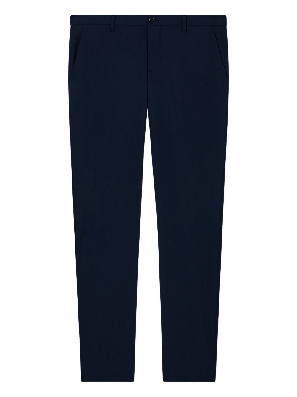 Giorgio Armani Virgin Wool Trousers — Navy