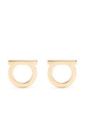 Ferragamo Gold-Tone Brass Earrings — Gold