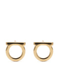 Ferragamo Gancini Earrings — Gold