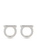 Ferragamo Gancini Earrings — Silver