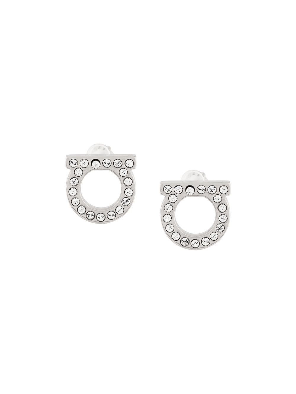 Ferragamo Earrings — Silver