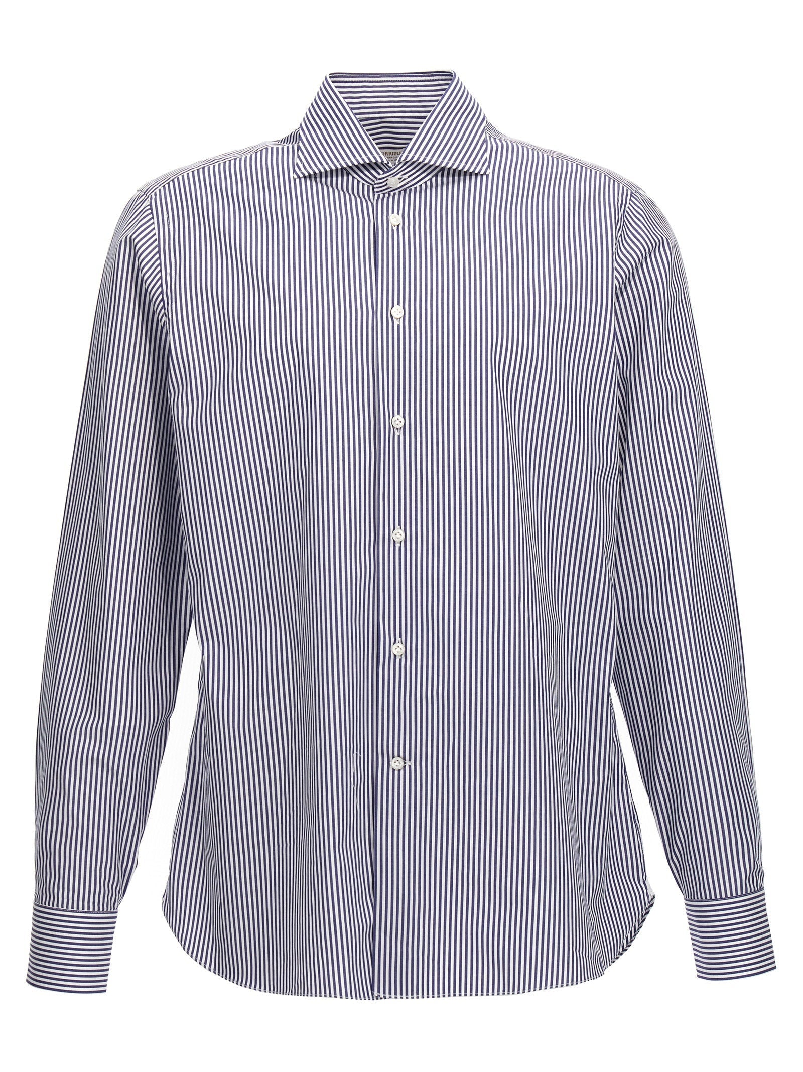 Borriello Marechiaro Shirt — Navy