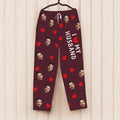Personalizado I Love My XX Face Foto Pijama Pareja Cumpleaños Aniversario Regalo para Parejas