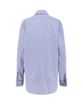 Maison Margiela Shirts Light Blue Grey Cotone