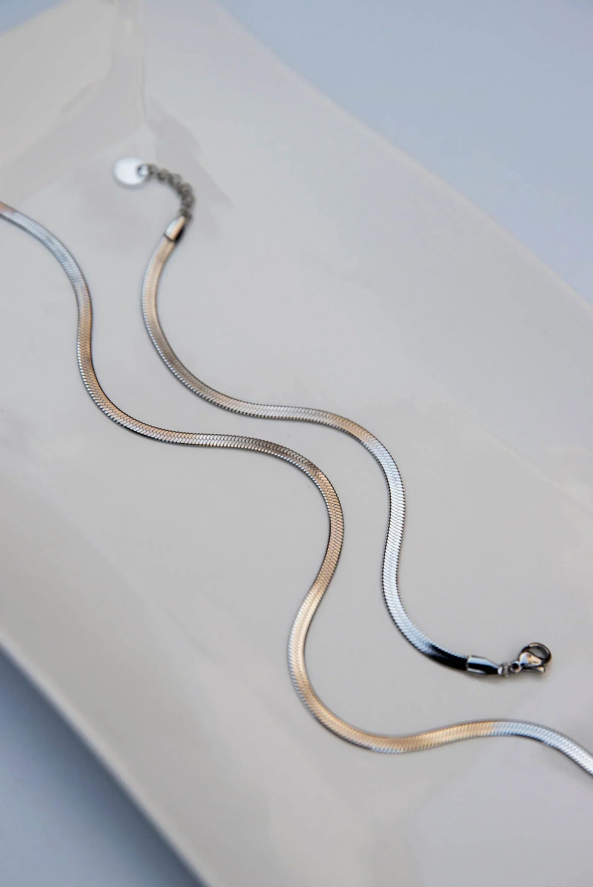 Cadena Python (Plateado)
