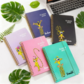 Cuaderno personalizado Marsupilami 2026 Planner espiral A5 con nombre Cumpleaños Año Nuevo Regalo para amantes de los libros | Callie × Marsupilami