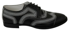 Men's Oxford Black Leather