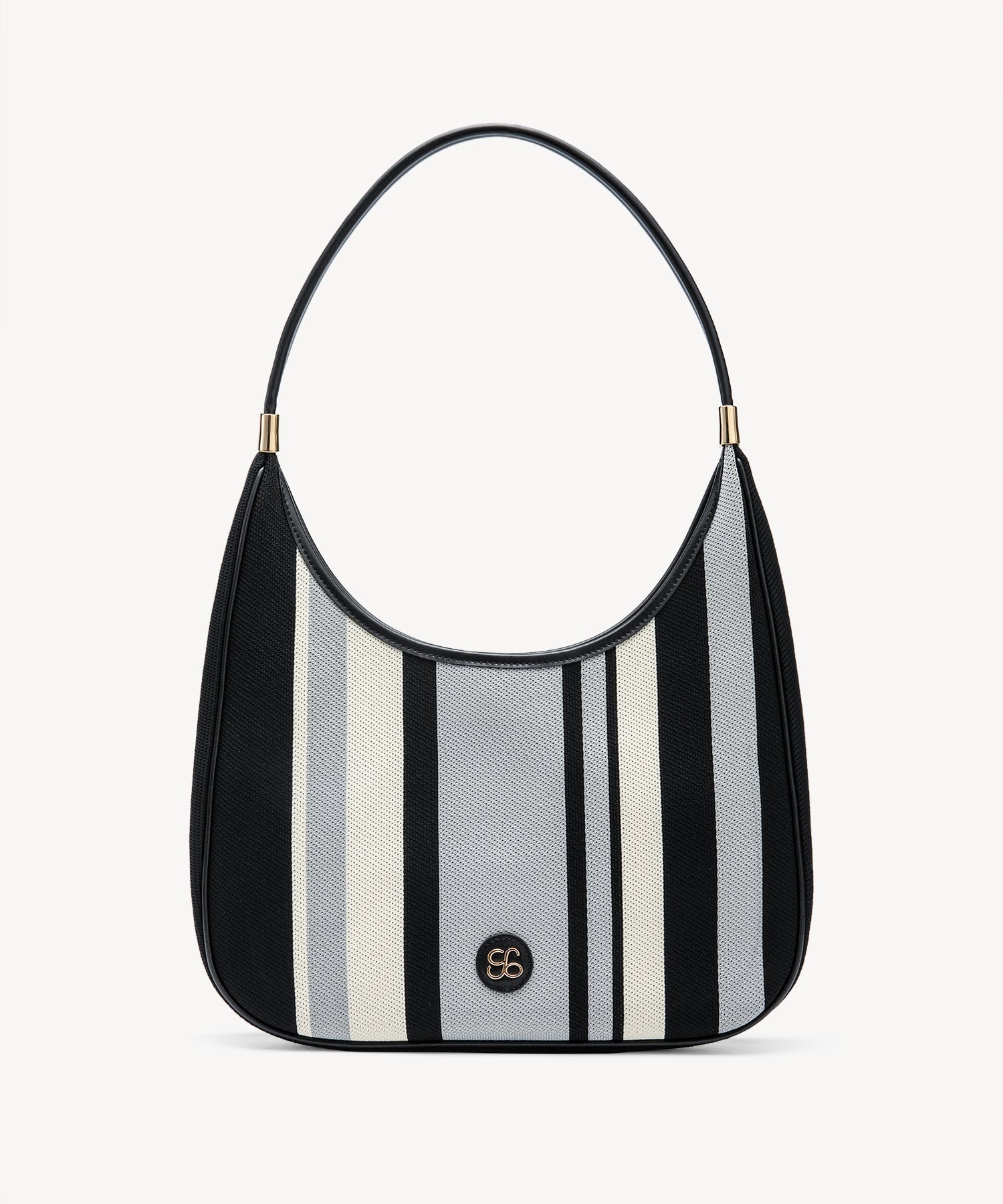 2 Pcs Set Shoulder Large Bags - Black / F