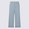 Valentino Trousers Blue _co