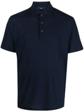 Herno Cotton Polo Shirt — Navy