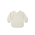 Babero con manga impermeable Vichy Beige Nenina & Co