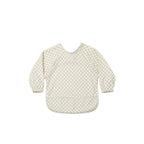 Babero con manga impermeable Vichy Beige Nenina & Co