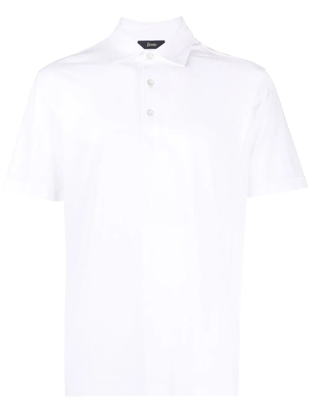 Herno Cotton Polo Shirt — White