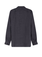 Brunello Cucinelli Shirts Anthracite Lino