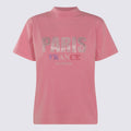 Balenciaga T-Shirts And Polos Faded Pink _co