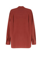 Max Mara Shirts Terracotta Seta - 44