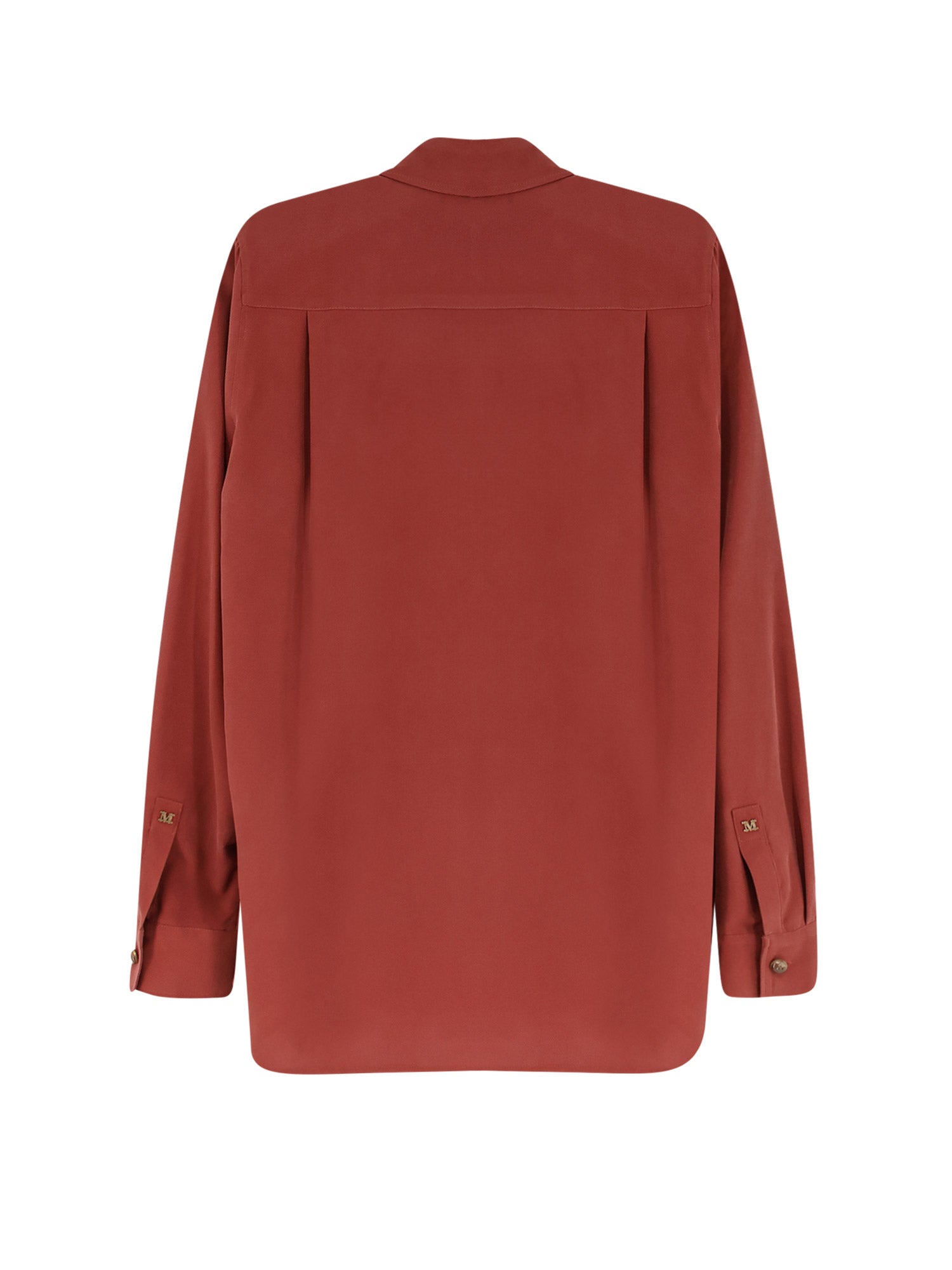 Max Mara Shirts Terracotta Seta - 44