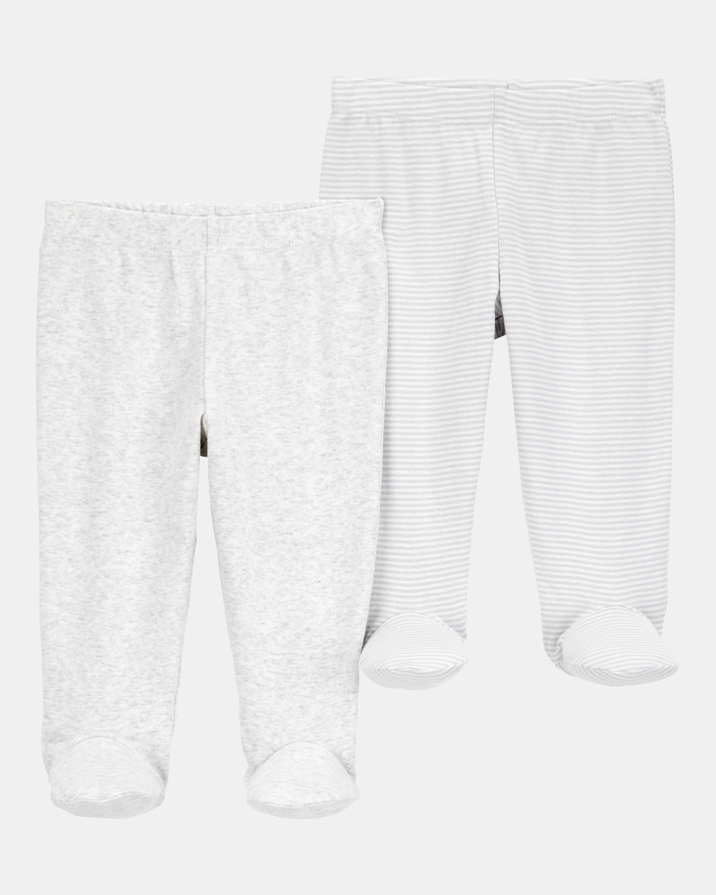 Pack dos pantalones algodón grises