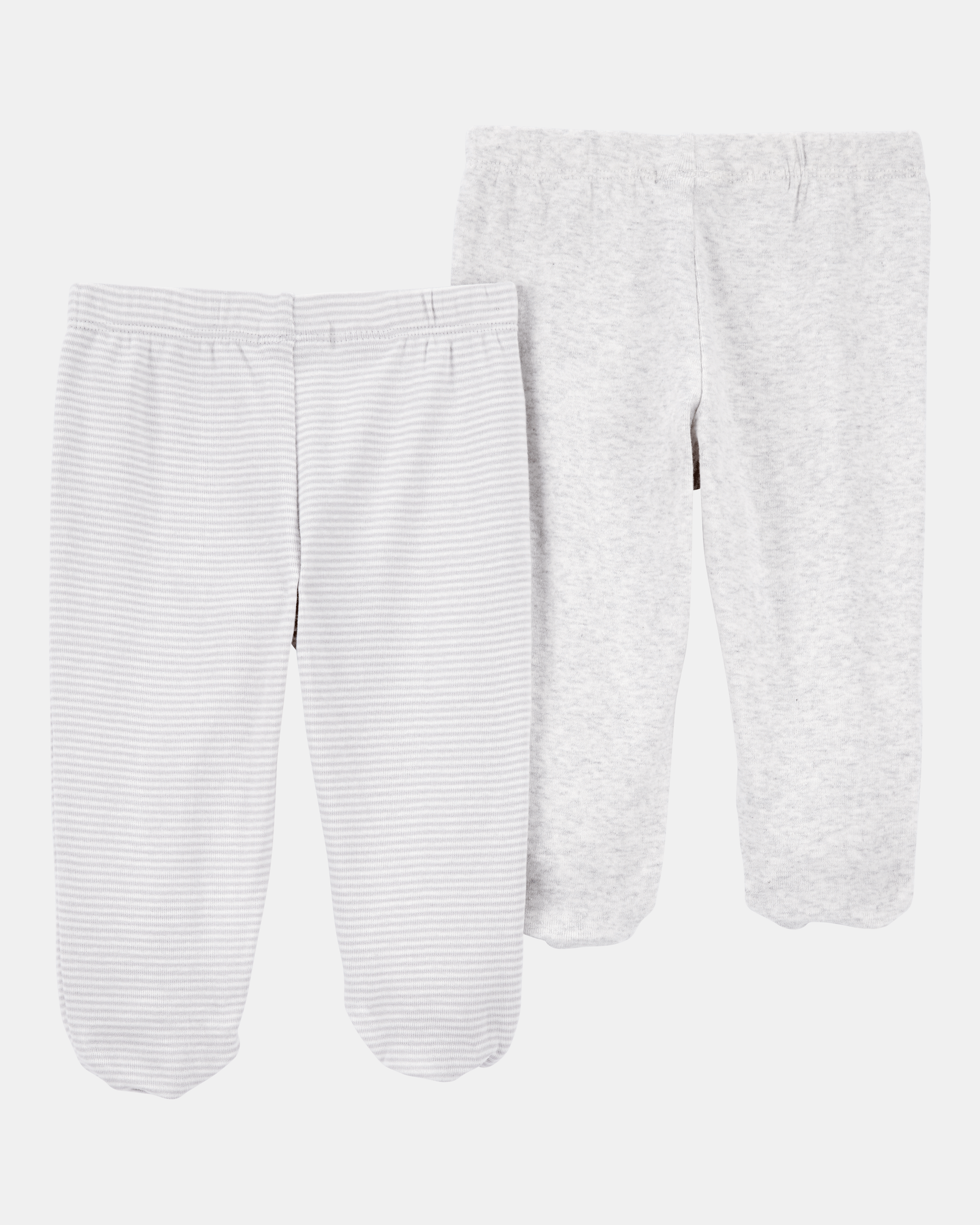 Pack dos pantalones algodón grises