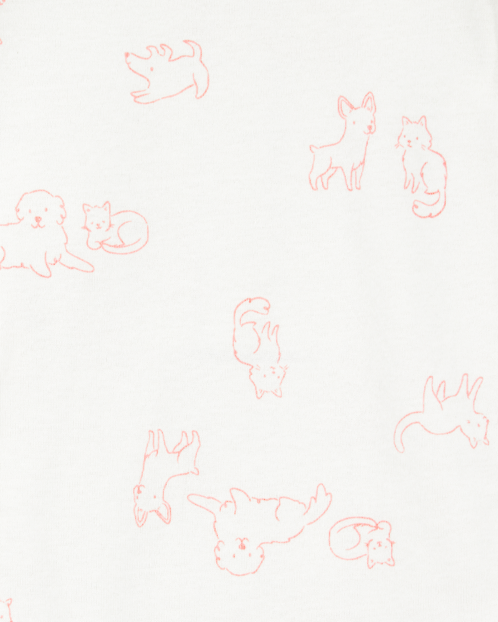 Pack cinco bodies algodón diseño perro