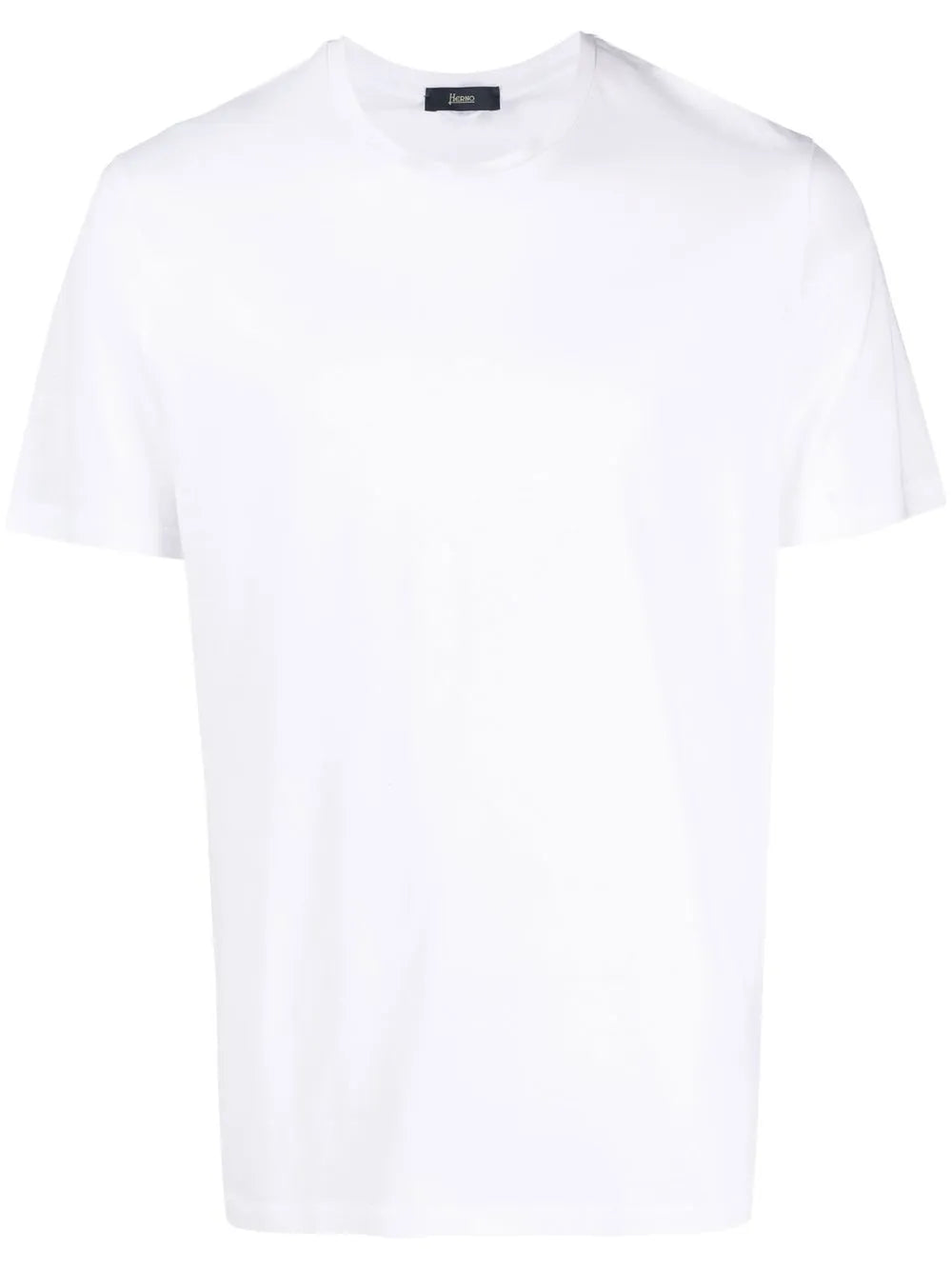 Herno Logo-Plaque Cotton T-Shirt — white