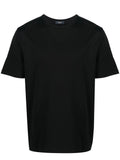 Herno Stretch-Cotton T-Shirt — Black
