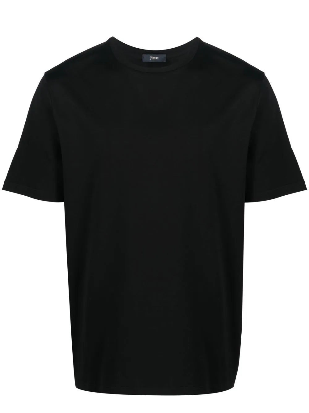 Herno Stretch-Cotton T-Shirt — Black