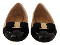 Ferragamo Varina Flat — Beige