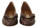 Ferragamo Heel — Brown
