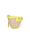 Bolso bombonera Pinko Love Summer — Amarillo