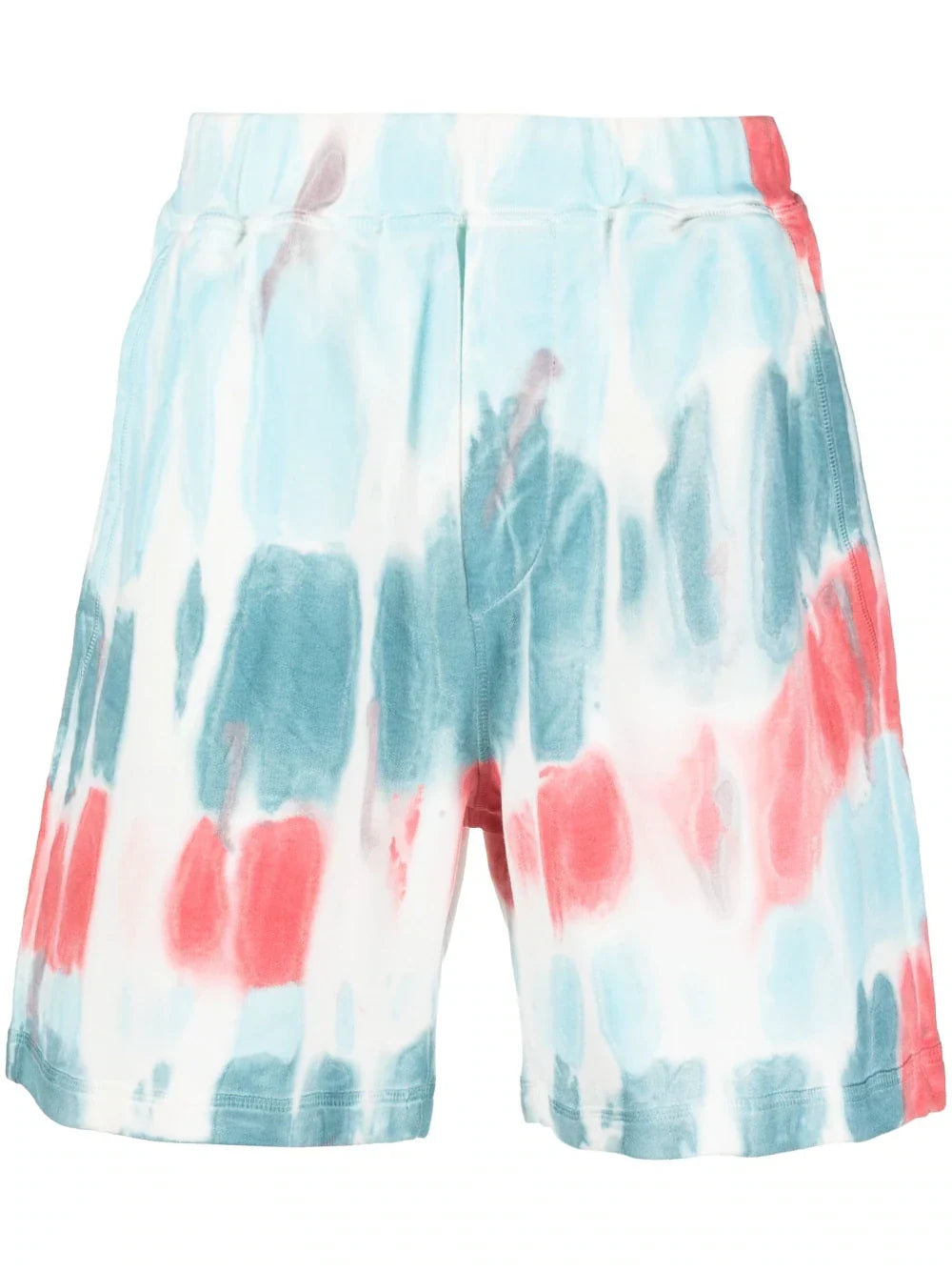 Dsquared2 Distressed-Effect Cotton Shorts — Multicolour