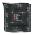 Men's Wool-Viscose Foulard Scarf Black