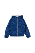 Herno Nylon Hooded Jacket — Navy
