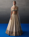Gold Benarasi Festive Lehenga Set By KYNAH, Luxury Indian Fashion & Bridal Wear