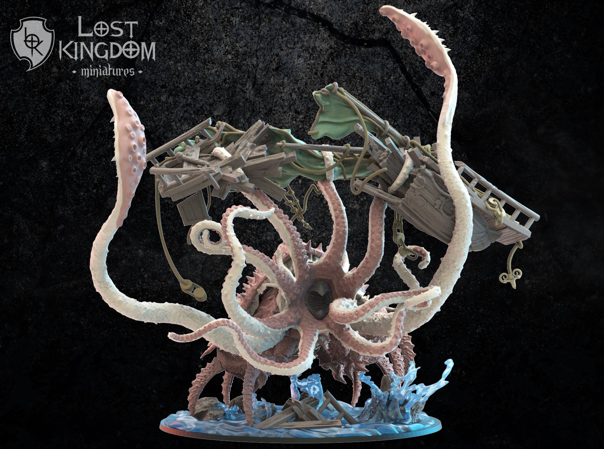 Akkorokamui, Sea Swallower, Lost Kingdom Miniatures