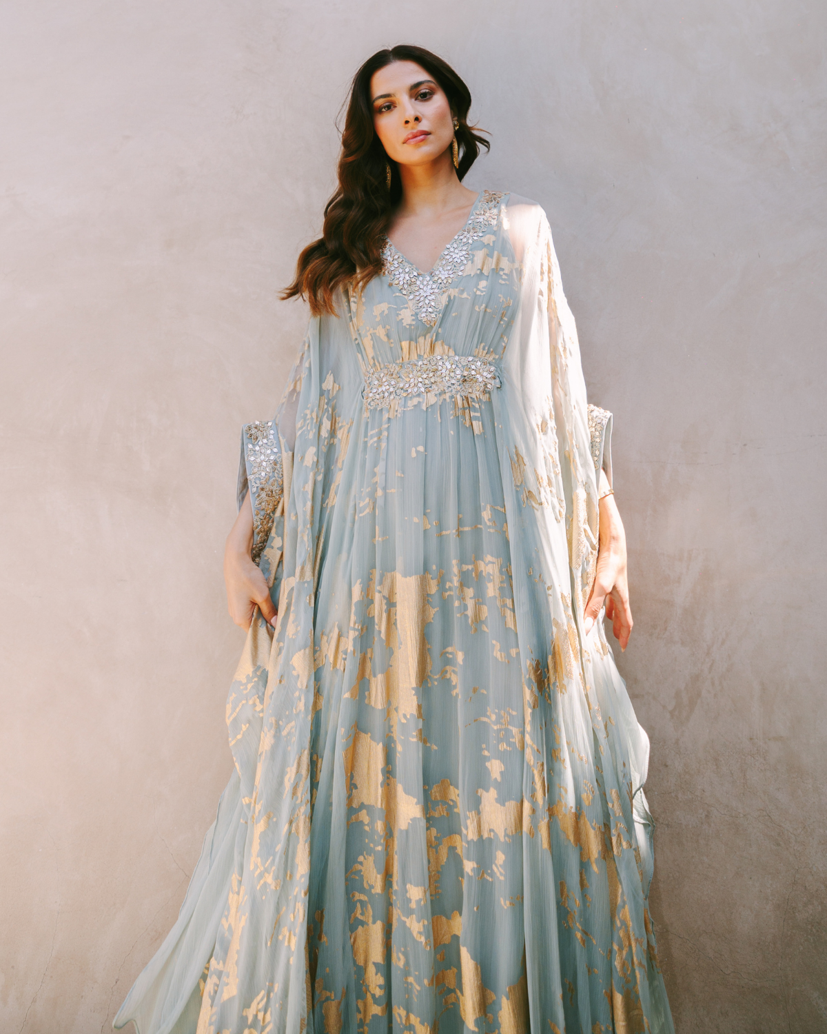 Zunaira Kaftan By KYNAH, Luxury Indian Fashion & Bridal Wear