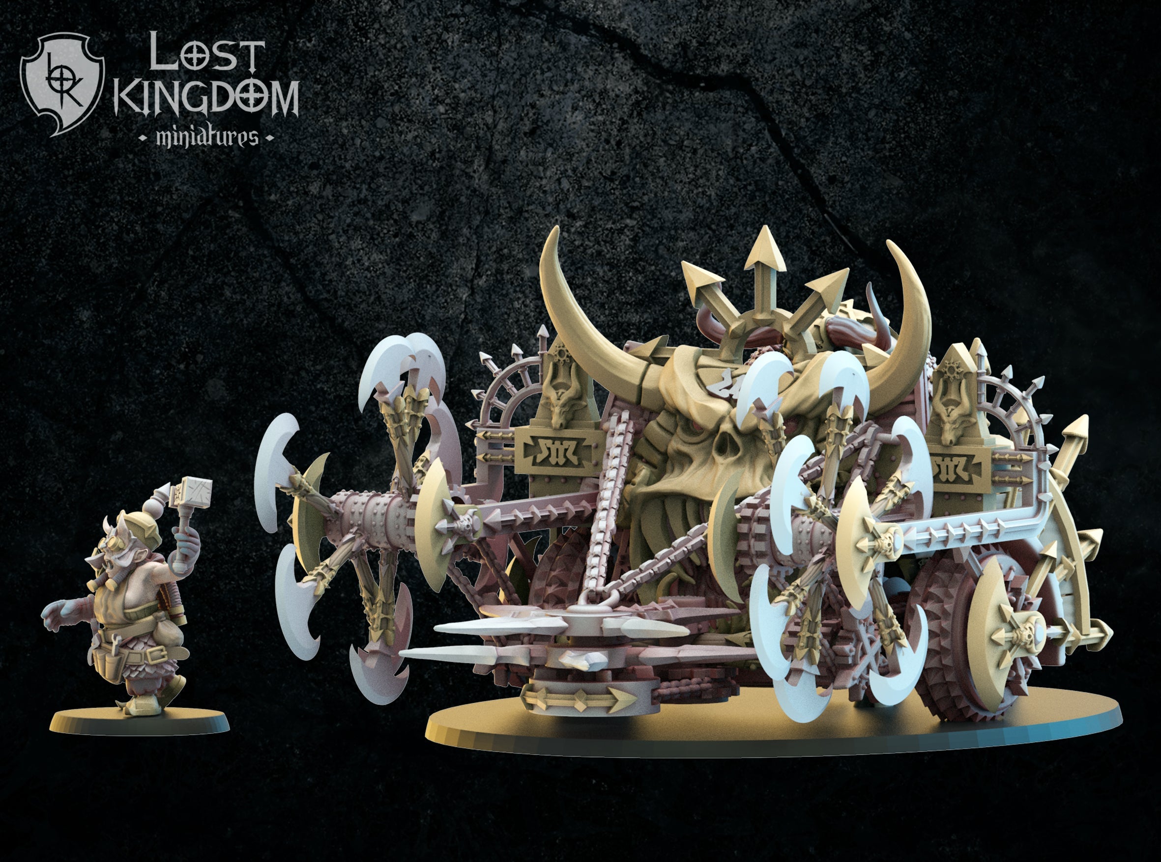Magmhôrin Swirler, Lost Kingdom Miniatures