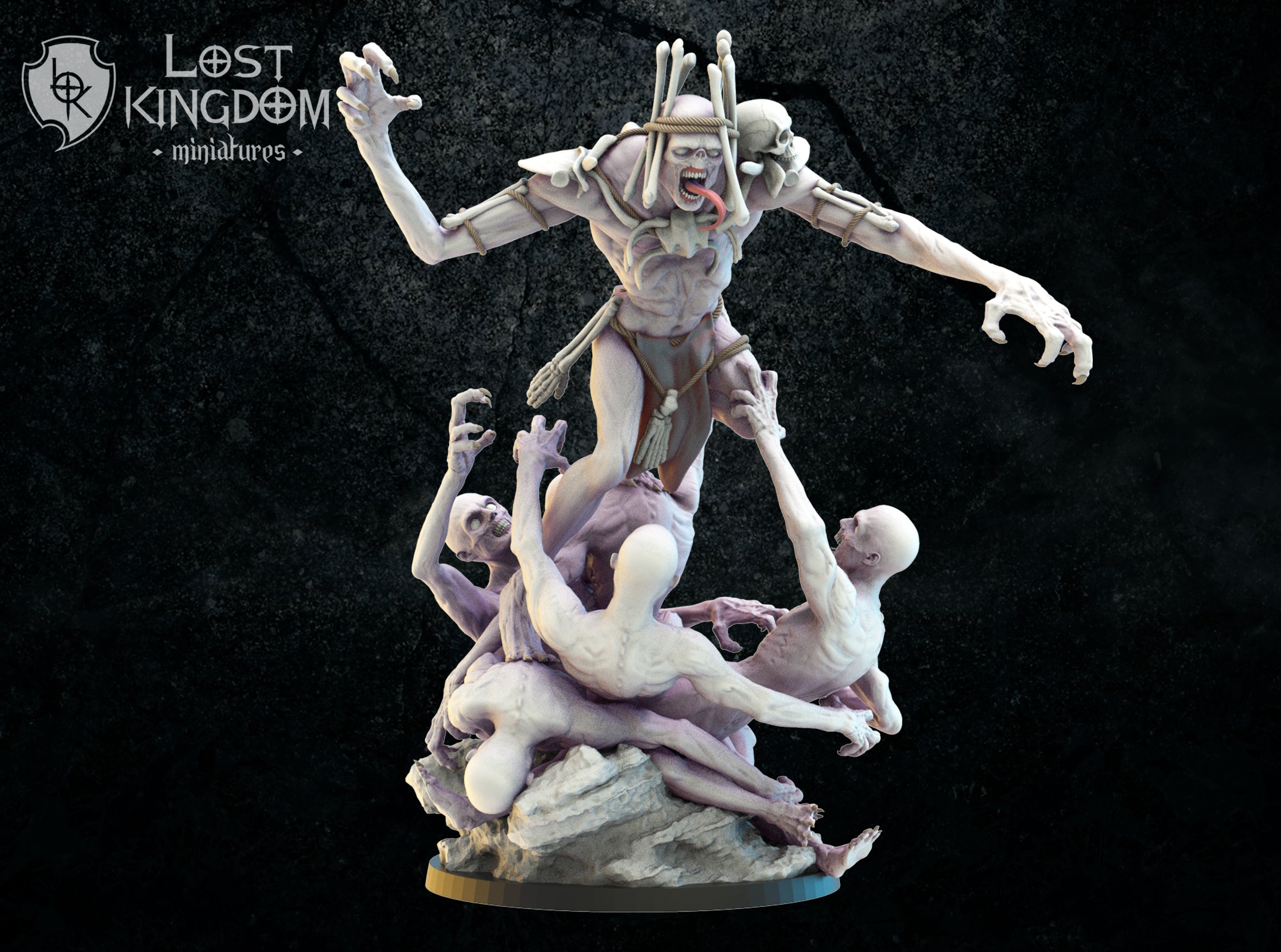 Ozul, Ghūl King, Lost Kingdom Miniatures