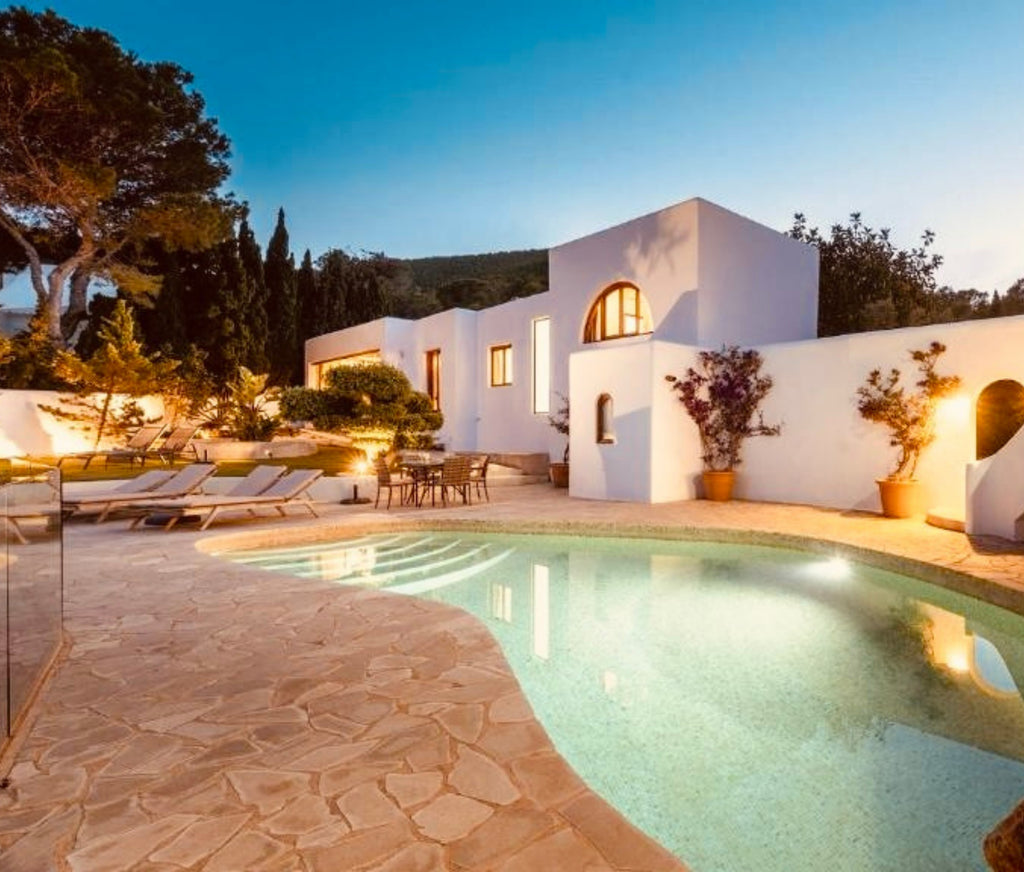 Sea-View Villa Sanctuary Above Sol d’en Serra in Santa Eulalia