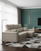 Sofá Chaiselongue Amare Plata