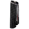 Woven Check Asymmetric Wrap Trousers
