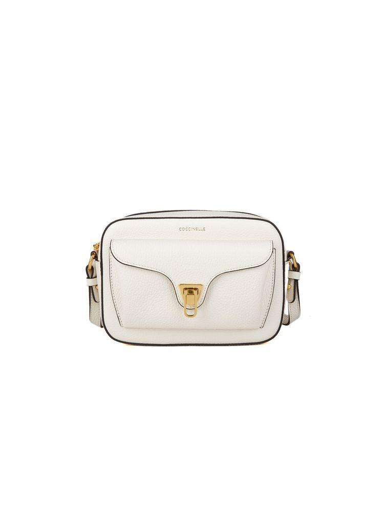 Coccinelle Beat Shoulder Bag — White