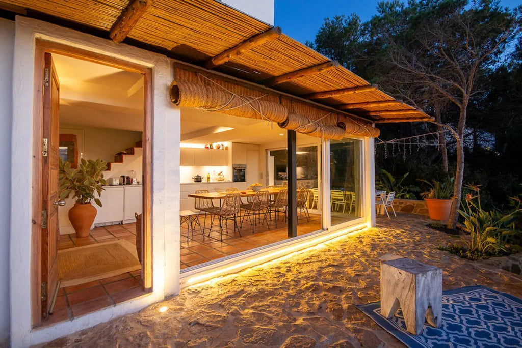 Mediterranean Seafront Ibiza Villa with Amazing Sunset Views in San Antonio